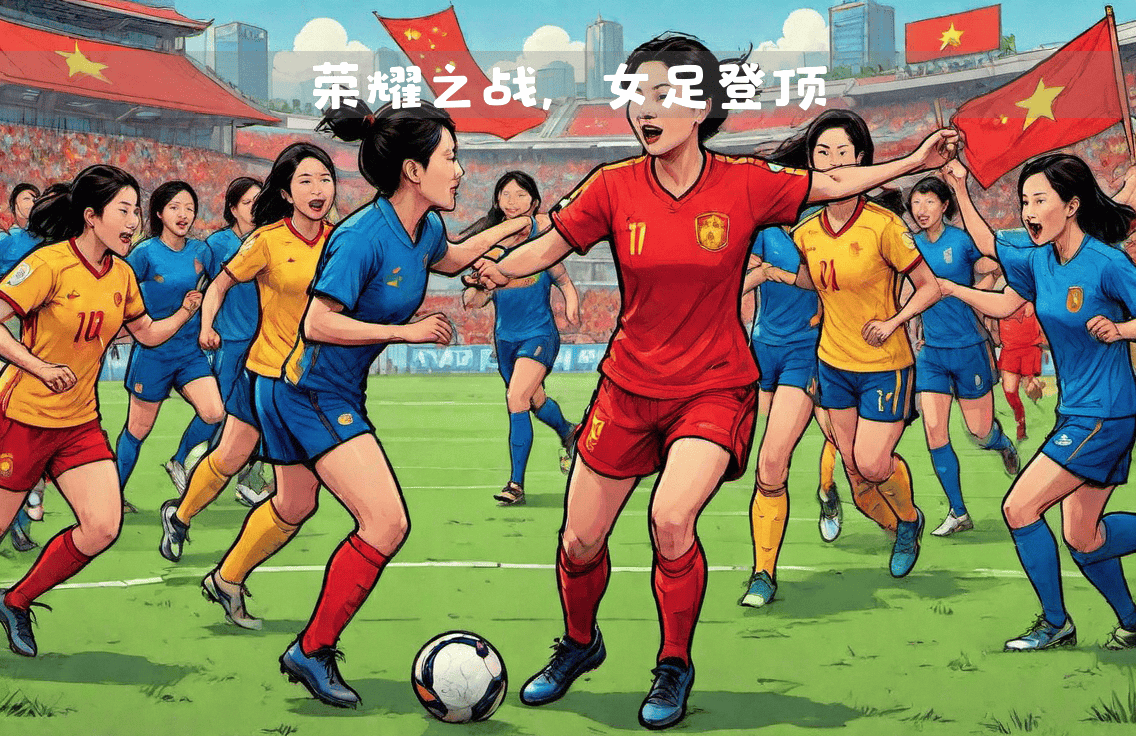 中国女足队员运用出色战术获得多场胜利